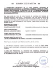Credencial del representante legal